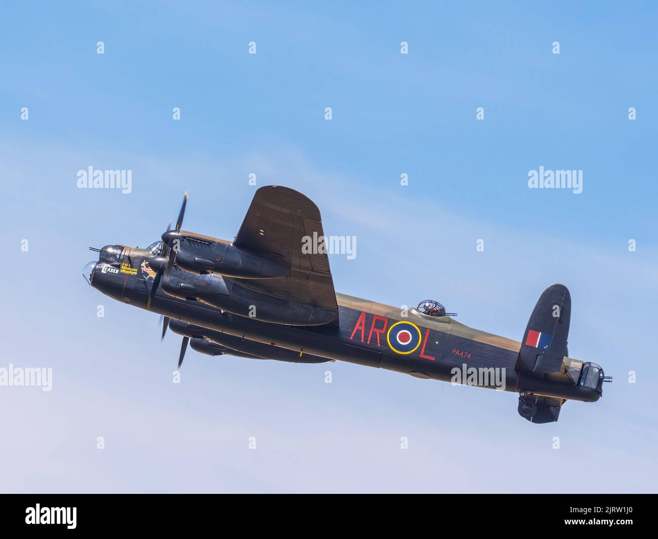 Avro Lancaster. The Battle of Britain Memorial Flight at the Royal International Air Tattoo 2022 Stock Photo