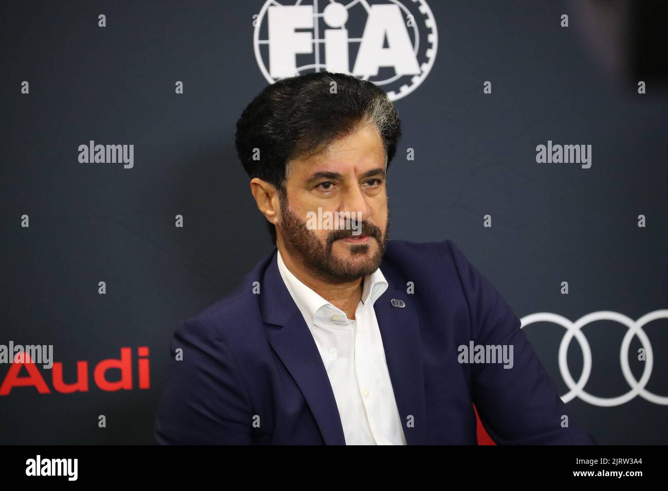 Mohammed Bin Sulayem FIA President during the Belgian GP, 2528 August 2022 at SpaFrancorchamps