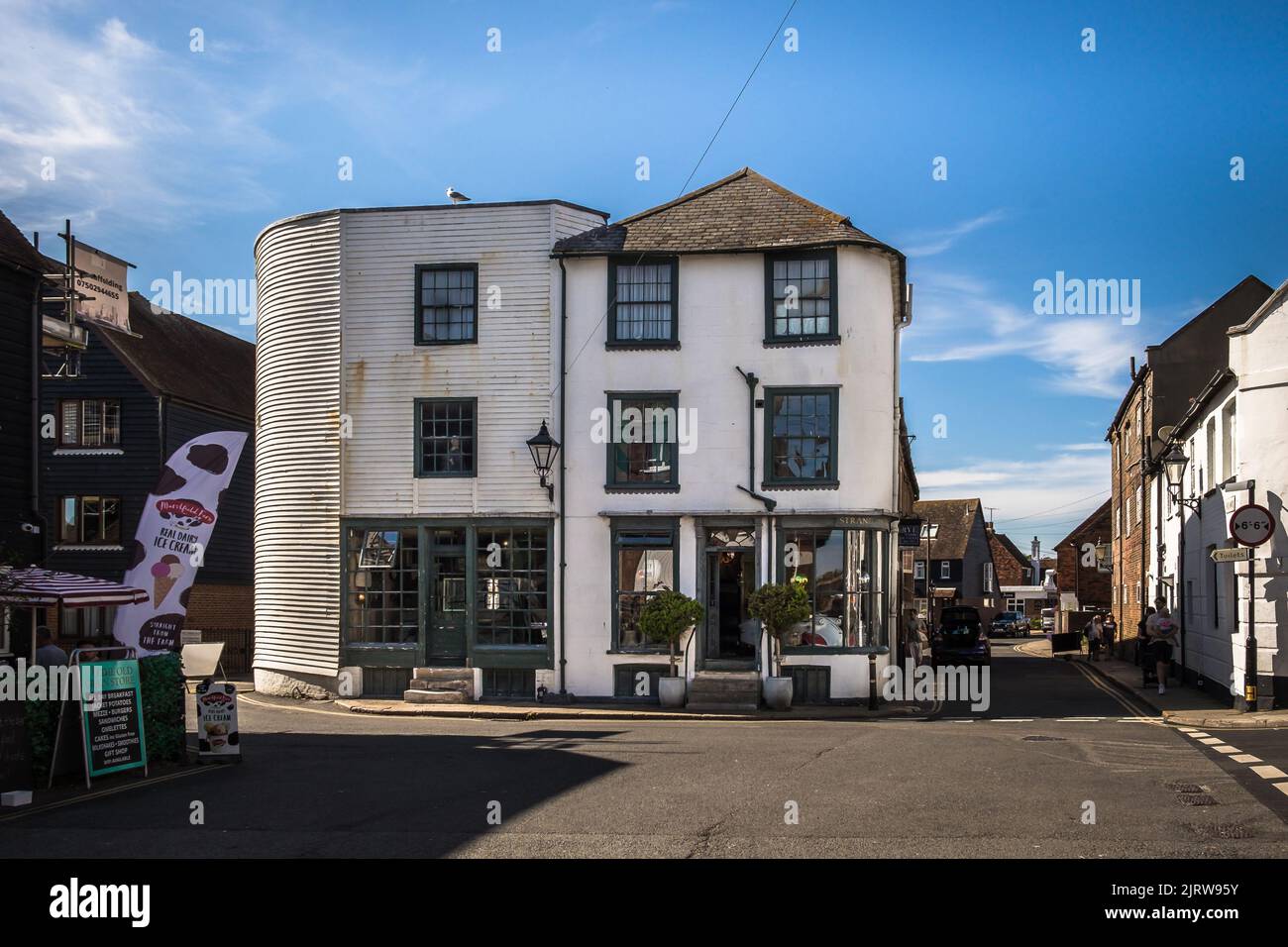 East Sussex, England, July 2022, view of the Strand House Interiors building in the heart of the historic town Stock Photo