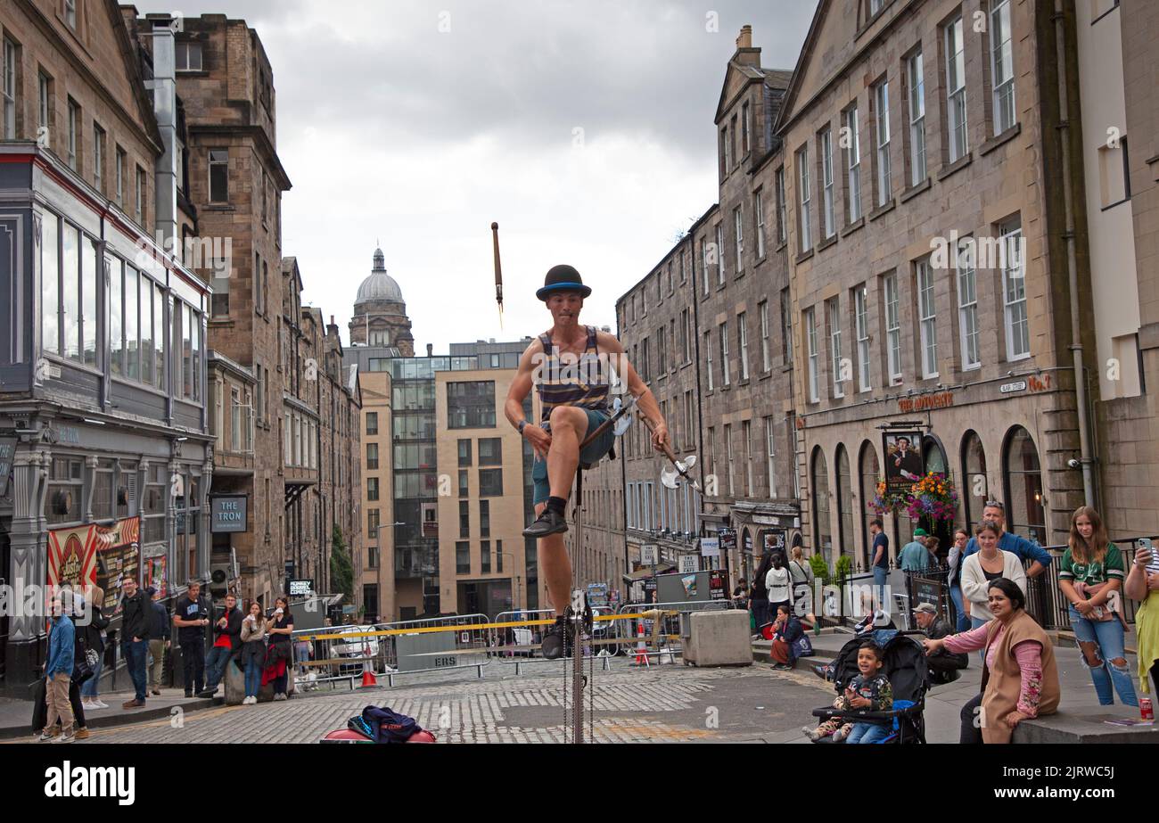 Edinburgh Festival Fringe, Royal MIle, Scotland, UK. 26th August 2022