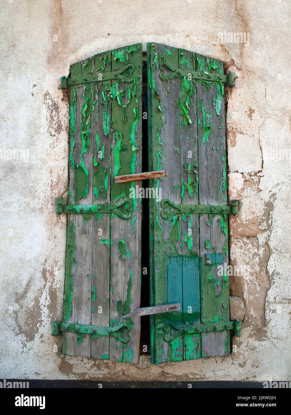 The town of Saint-Chinian in the Languedoc-Rousillon region of southern France Stock Photo