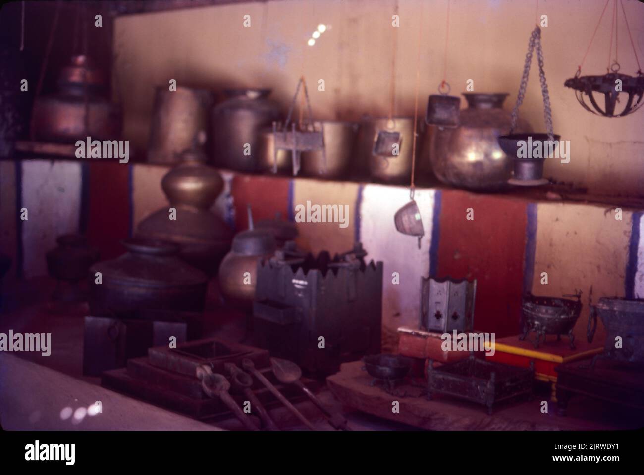 All kinds of kitchen Instruments, Utensils, Exhibited. Ahmedabad