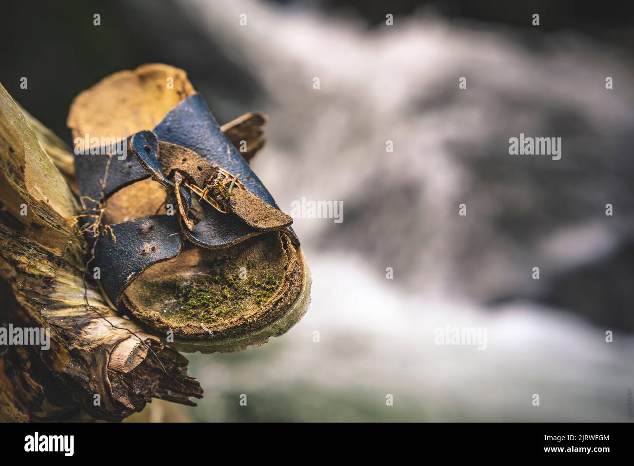 Slippers old damaged hi-res stock photography and images - Alamy