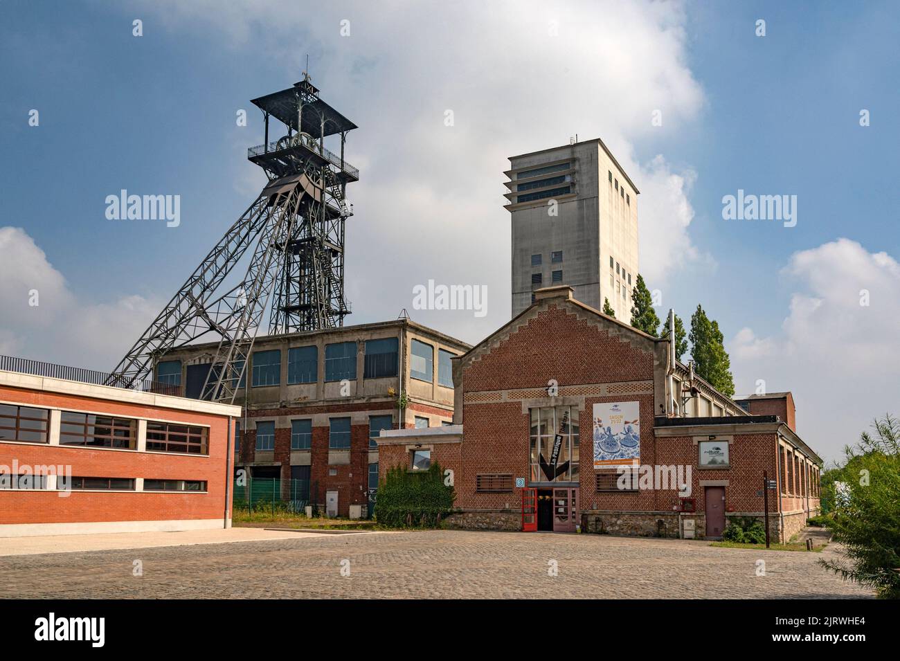 In Loos-en-Gohelle, the 11/19 Base is today a jewel of the regional mining heritage Stock Photo