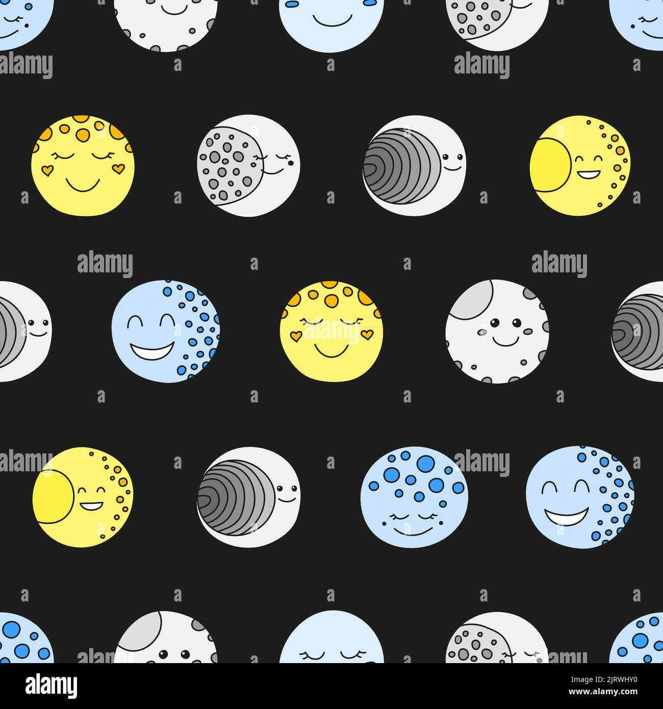 Moon icons hi-res stock photography and images - Alamy