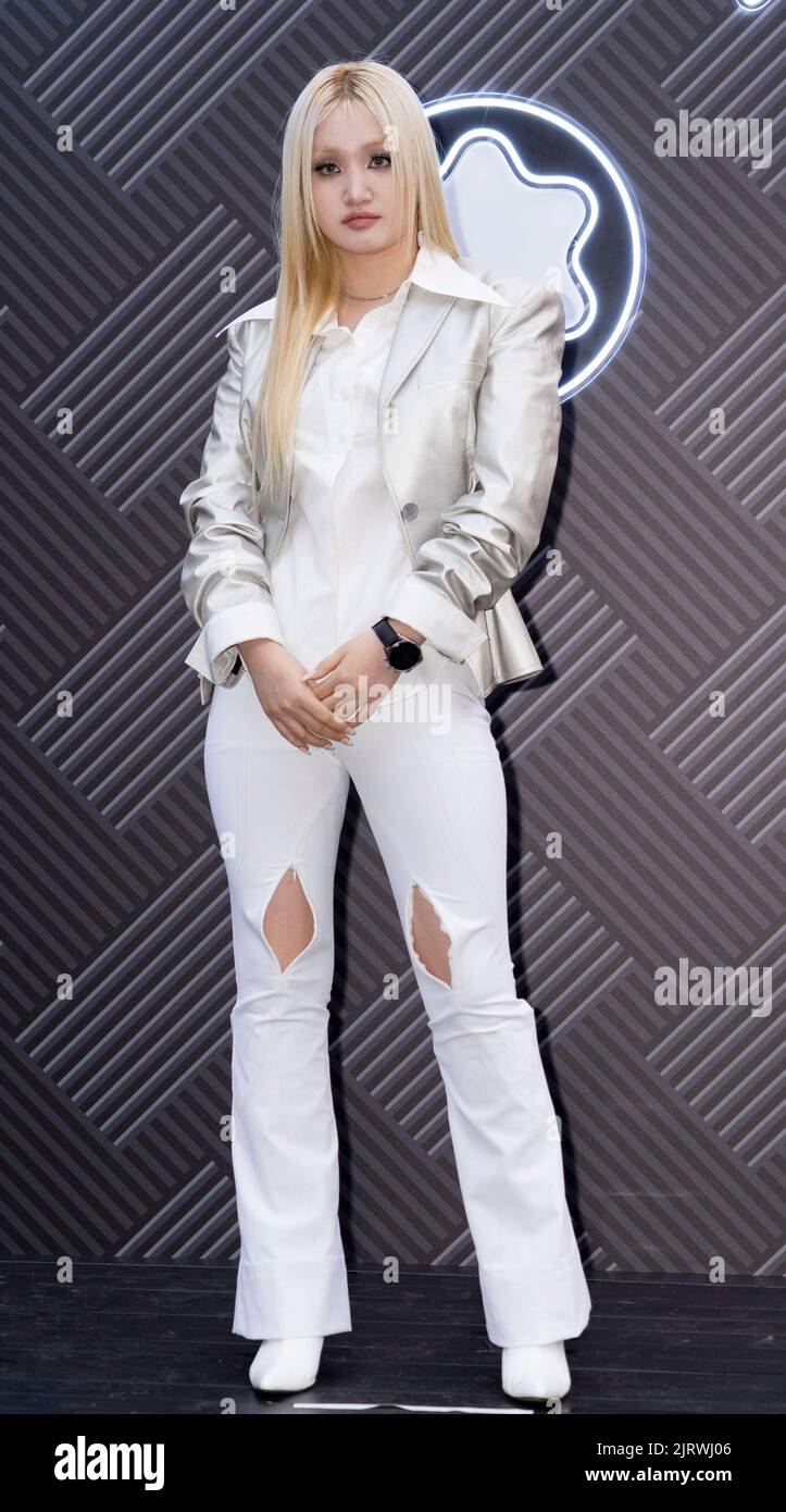 25 Aug 2022 Seoul, South Korea South Korean KPop singer Sole