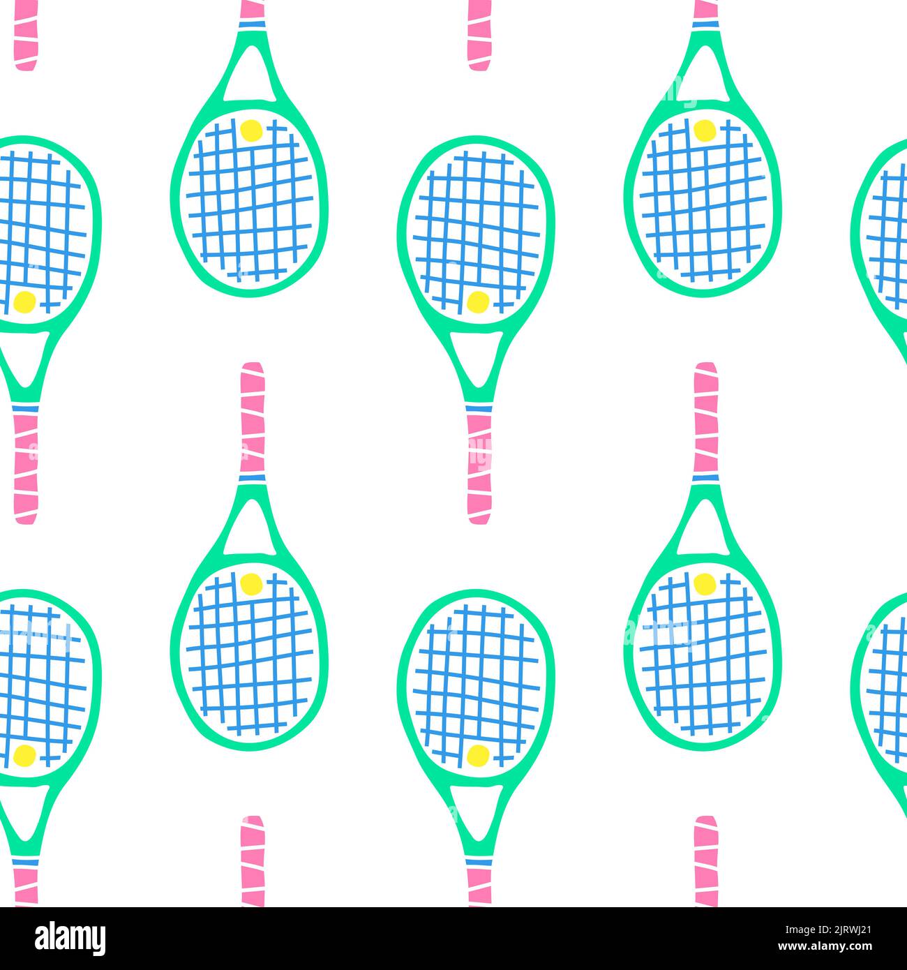 Racket Color Patterns Mint cloth Cut Out Stock Images & Pictures - Alamy