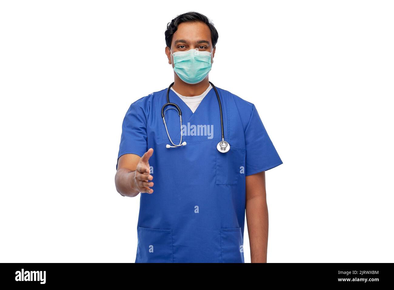 Indian male doctor in hi-res stock photography and images - Alamy