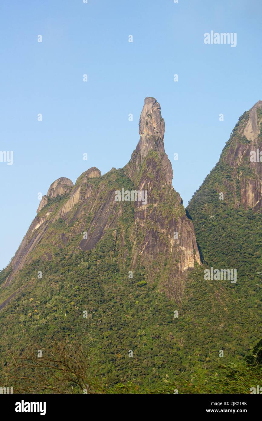 Finger Of God Mountain Symbol Of Brazilian Mountaineering Located In Finger Of God Mountain Symbol Of Brazilian Mountaineering Located In