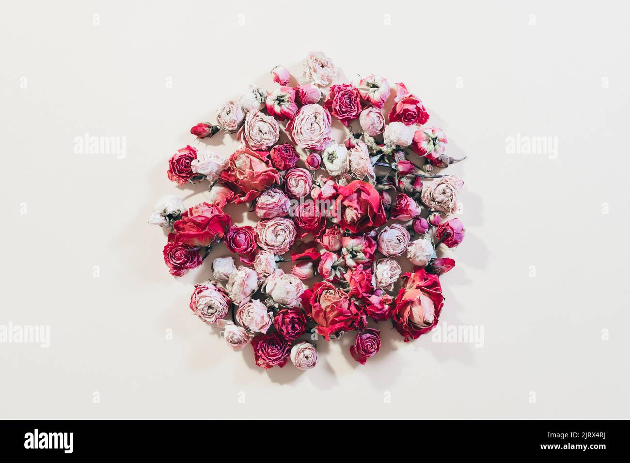 flower present delivery assorted roses collage Stock Photo Alamy