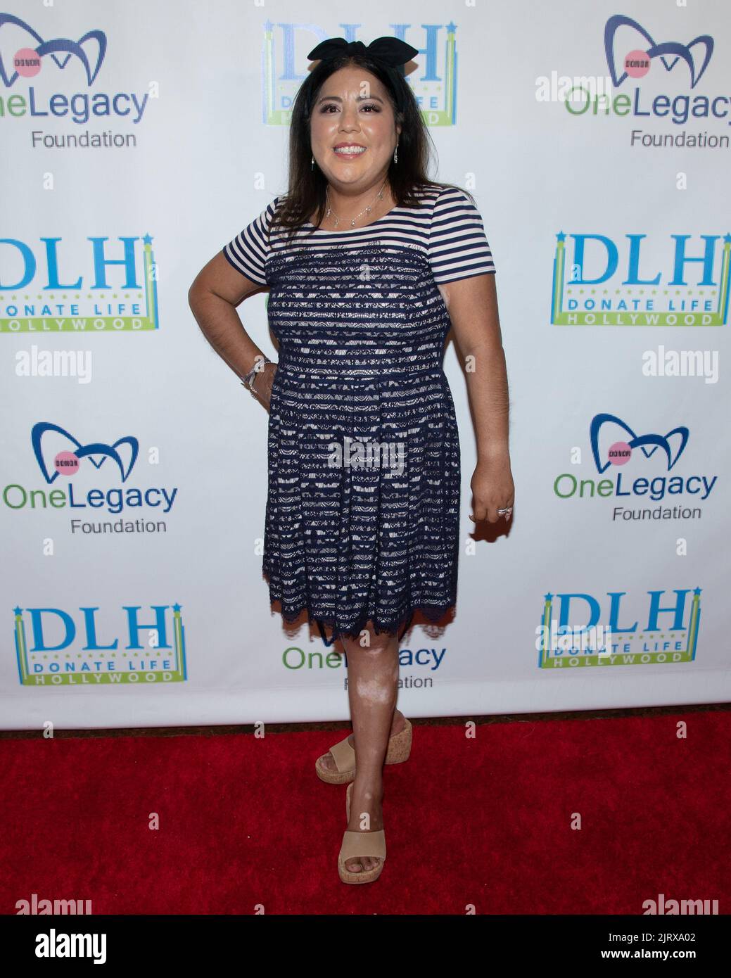 August 25, 2022, Hollywood, California, USA: Maria Larson attends 2022 DLH Inspire Awards. (Credit Image: © Billy Bennight/ZUMA Press Wire) Stock Photo