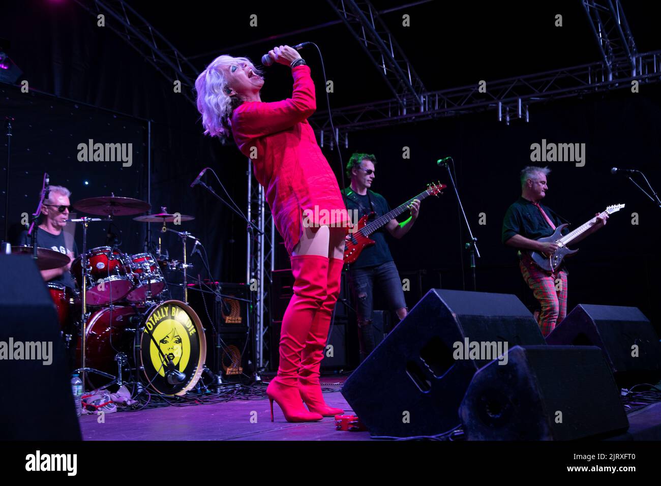 Abington Park, UK. 26th August 2022. Northampton is playing host to several tribute acts for some of the world’s best know artists over the Bank holiday weekend, the event is organised by Showtime Events Group. Credit: Keith J Smith./Alamy Live News. Stock Photo