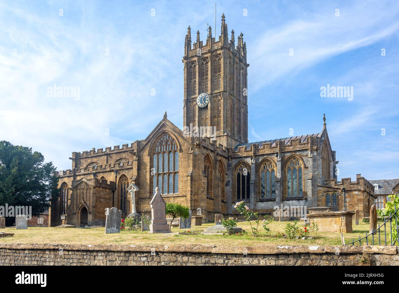 Ilminster Minster Church (St Marys Church), Court Barton, Ilminster, Somerset, England, United Kingdom Stock Photo