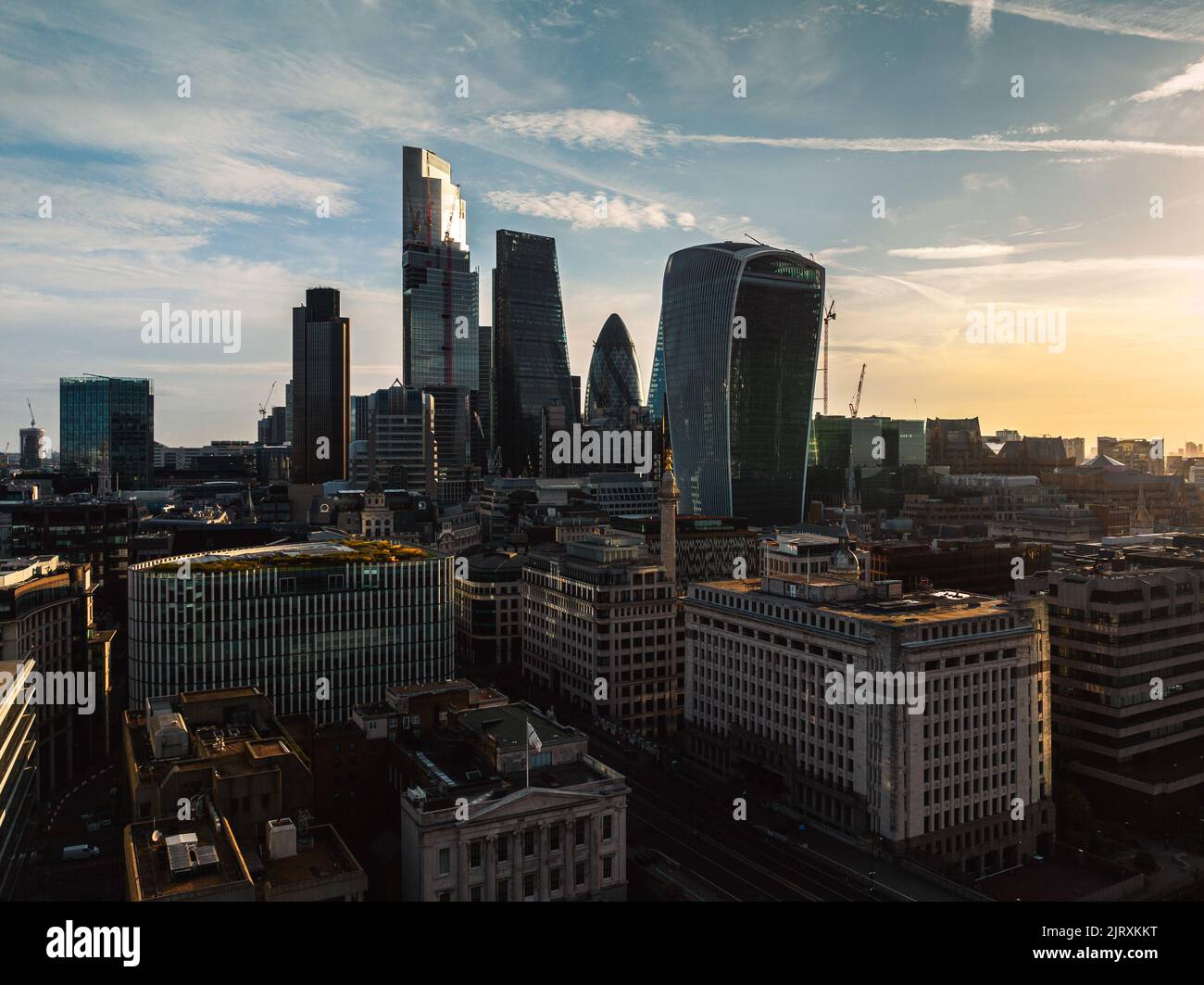 Lloyds building aerial hi-res stock photography and images - Alamy