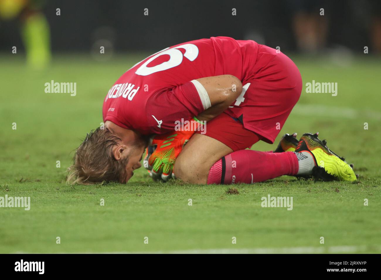 Rome, Italy. 26th Aug, 2022. ROME, Italy - 22.08.2022: Ivan Predel (Lazio) in action during the Italian TIM Serie A football match between SS Lazio vs Fc Inter Milan at Olympic stadium in Rome. Credit: Independent Photo Agency/Alamy Live News Stock Photo