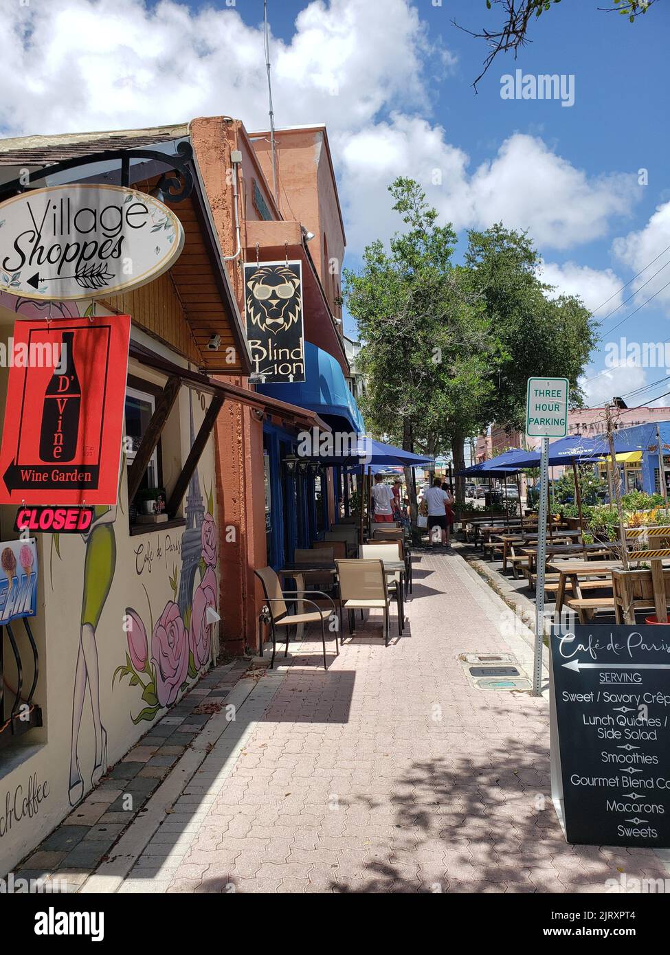 Views of Historic Downtown Cocoa, Florida in Summer Stock Photo Alamy