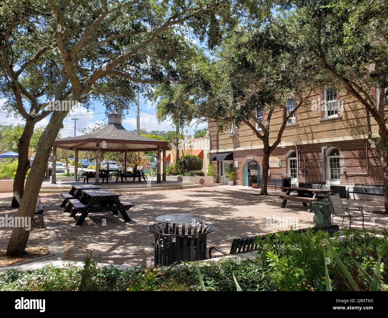 Views of Historic Downtown Cocoa, Florida in Summer Stock Photo Alamy