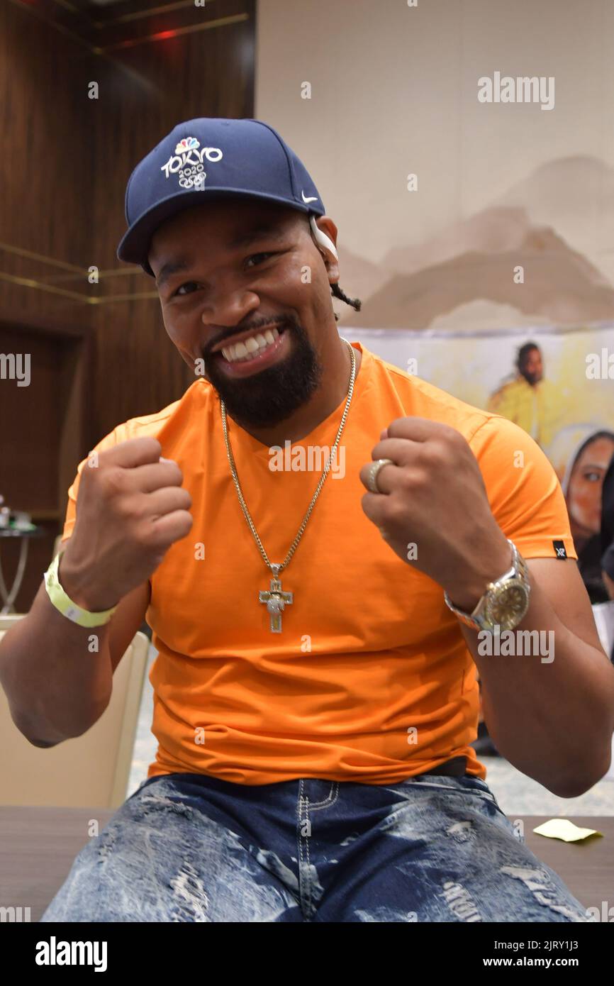 Las Vegas, NV, USA. 26th Aug, 2022. Shawn Porter at the Nevada Boxing
