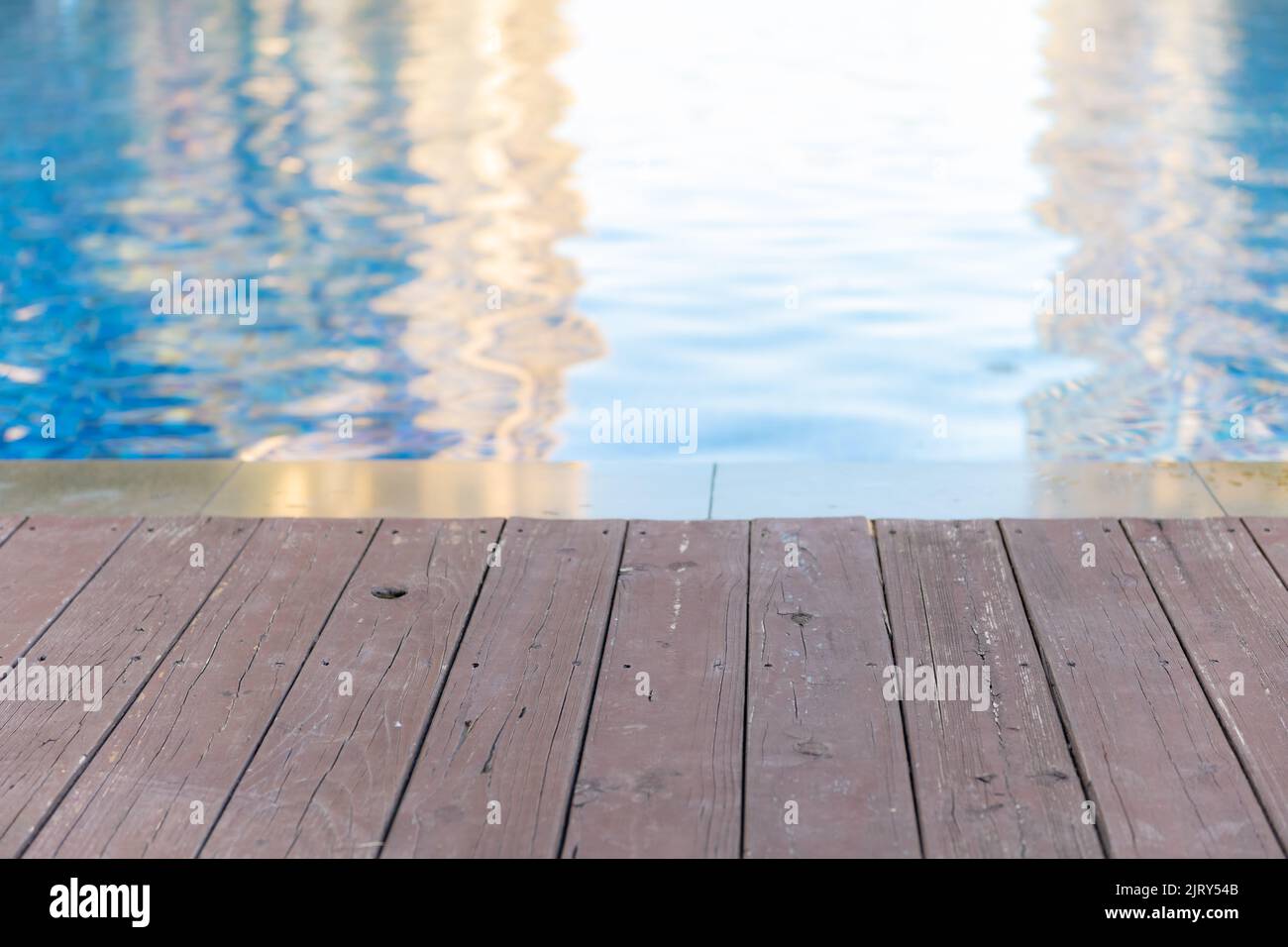 swimming pool in a morning horizontal composition Stock Photo - Alamy