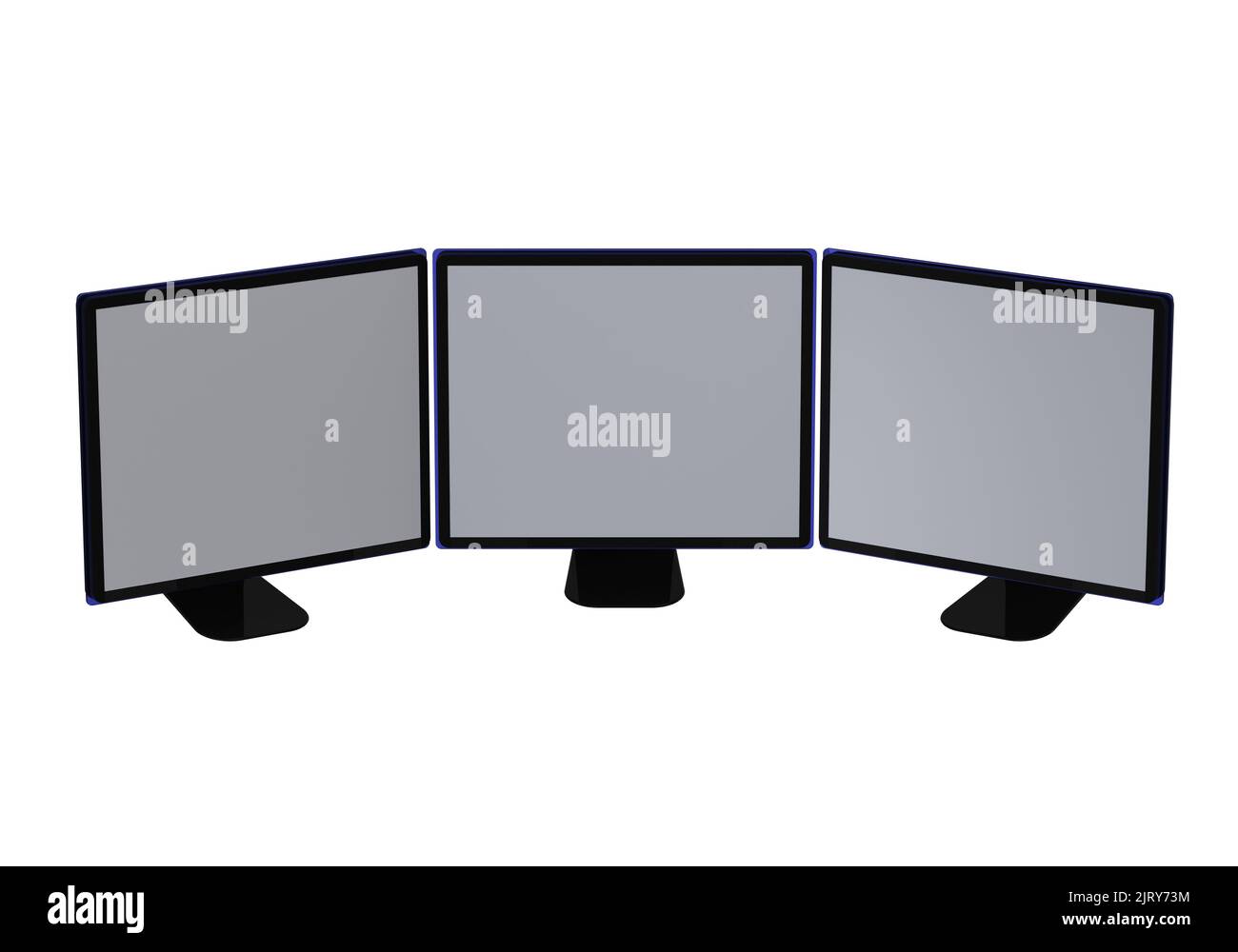 Liquid crystal display monitors Cut Out Stock Images & Pictures Alamy