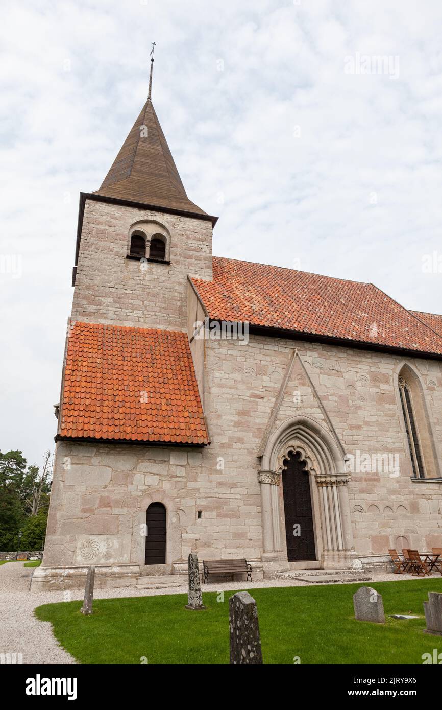 Bro Church (Bro kyrka) Gotland, Sweden Stock Photo Alamy