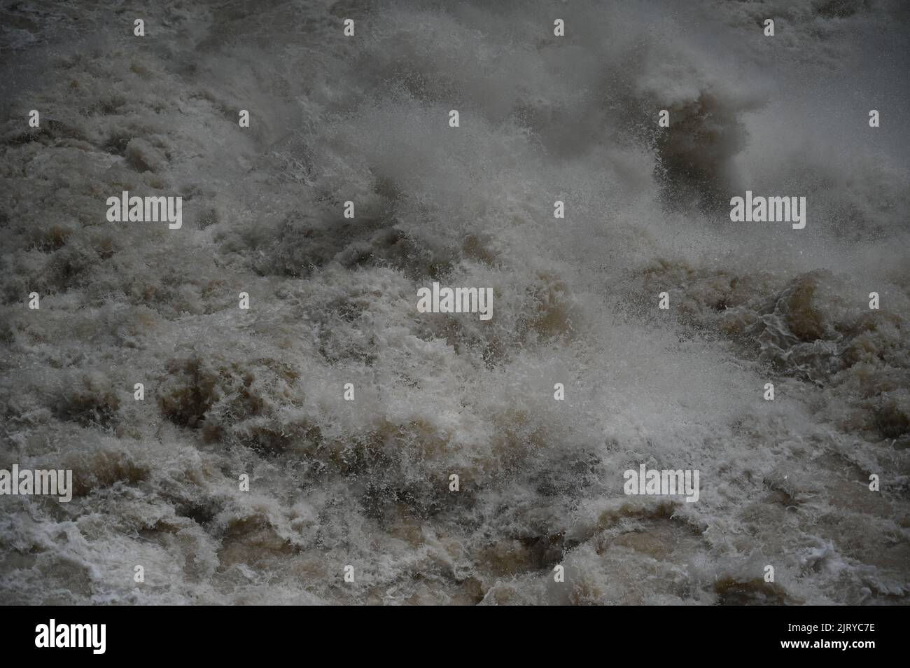 Views from the Awesome Tiger Leaping Gorge in Yunnan Province of China Stock Photo