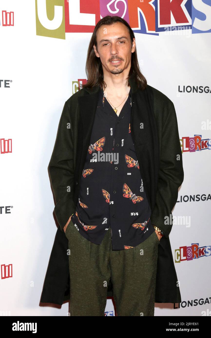 August 24, 2022, Los Angeles, CA, USA: LOS ANGELES - AUG 24:  Jake Richardson at the Clerks III Premiere at TCL Chinese Theater on August 24, 2022 in Los Angeles, CA (Credit Image: © Kay Blake/ZUMA Press Wire) Stock Photo