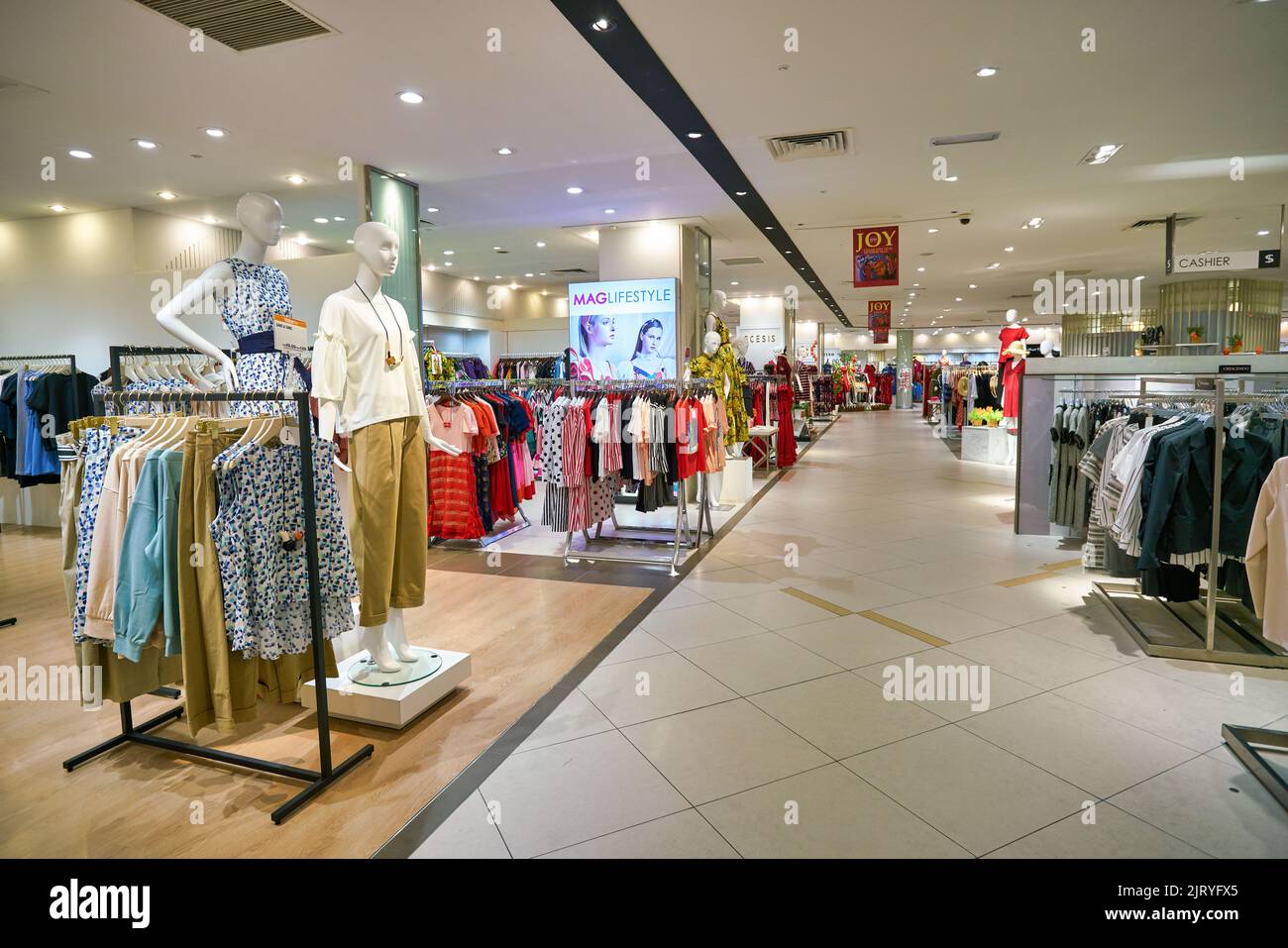 KUALA LUMPUR, MALAYSIA - CIRCA JANUARY, 2020: interior shot of Suria ...