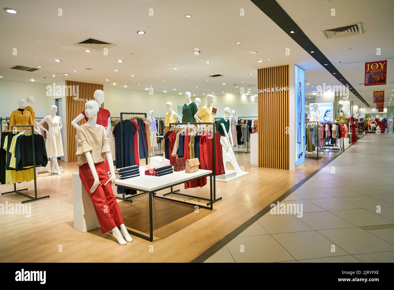 KUALA LUMPUR, MALAYSIA - CIRCA JANUARY, 2020: interior shot of Suria ...