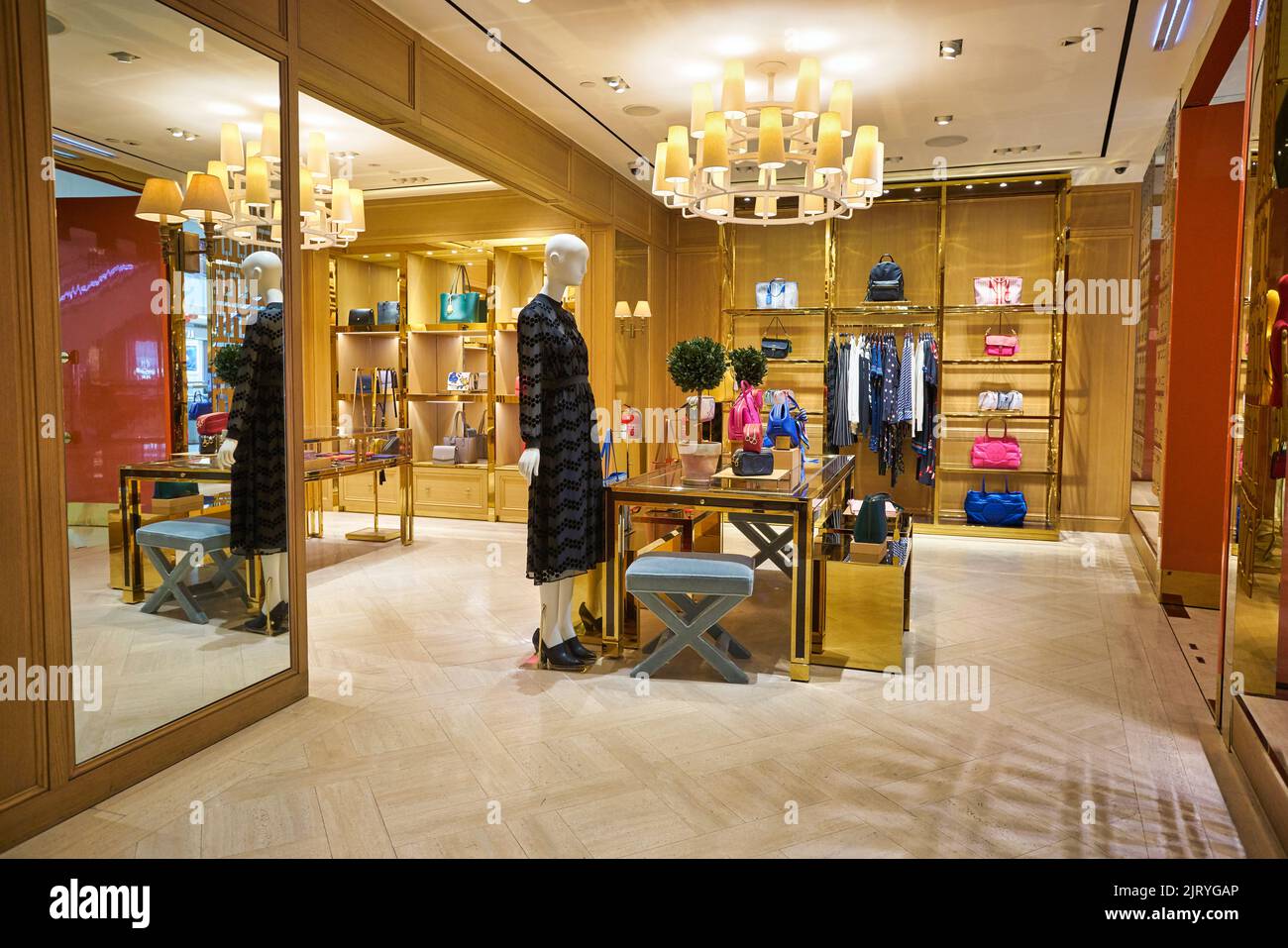 KUALA LUMPUR, MALAYSIA - CIRCA JANUARY, 2020: bags on display at Tory Burch  store in Suria KLCC shopping mall in Kuala Lumpur Stock Photo - Alamy