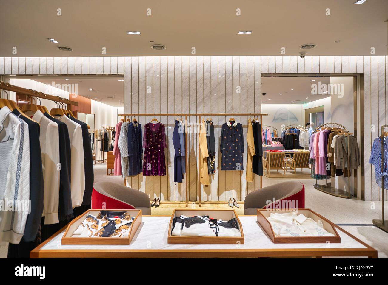 KUALA LUMPUR, MALAYSIA - CIRCA JANUARY, 2020: interior shot of Suria ...