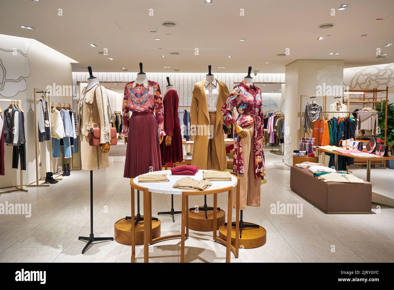 KUALA LUMPUR, MALAYSIA - CIRCA JANUARY, 2020: interior shot of Suria ...