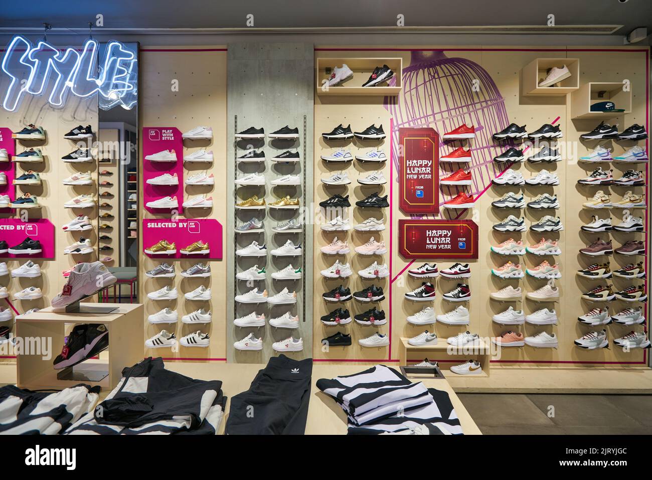 KUALA LUMPUR, MALAYSIA - CIRCA JANUARY, 2020: interior shot of AW Lab ...
