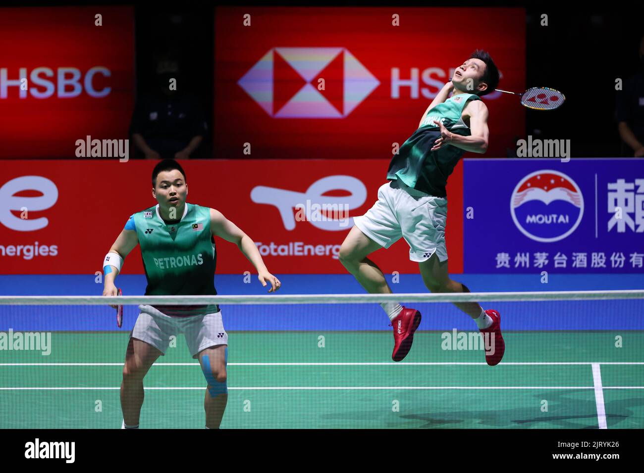 Tokyo, Japan. 27th Aug, 2022. Aaron Chia & Soh Wooi Yik (MAS) Badminton ...