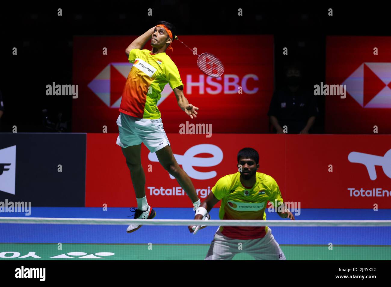 Tokyo, Japan. 27th Aug, 2022. Satwiksairaj Rankireddy & Chirag Shetty