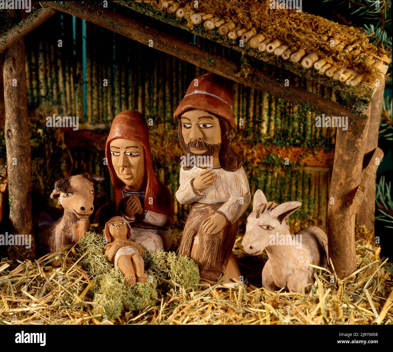 Peruvian cradle figure, birth Jesus Christ, Christmas time, Advent ...