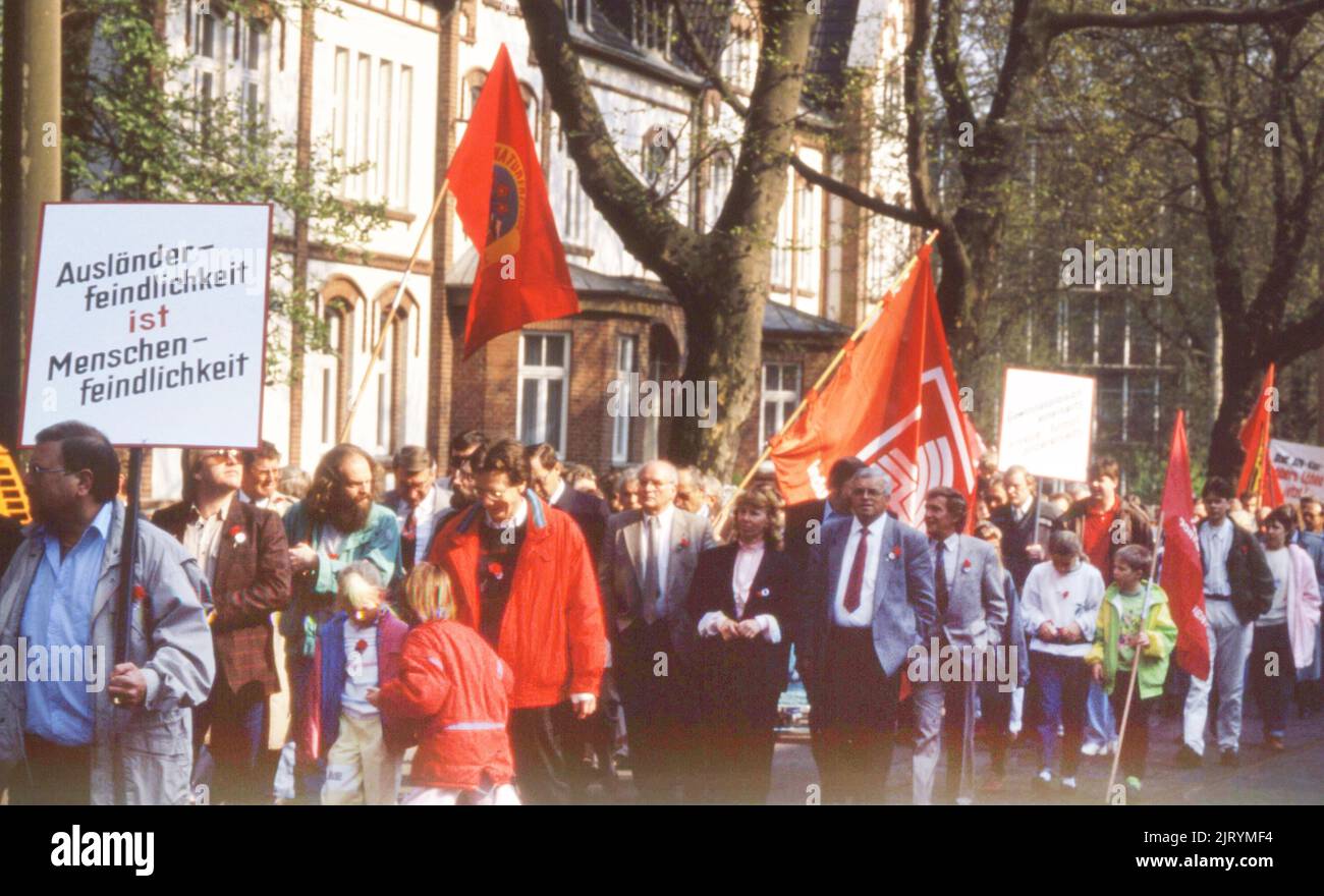 Demonstration 1989 germany hi-res stock photography and images - Alamy