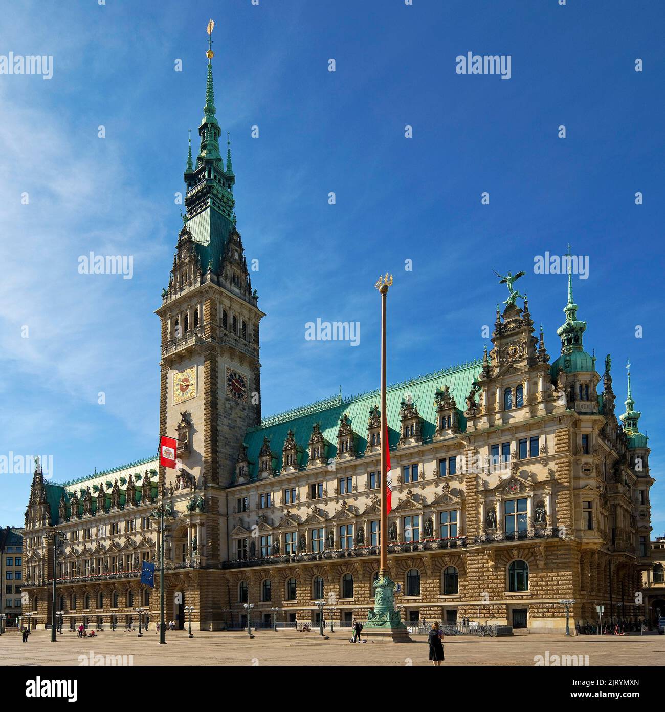 City Hall, Hamburg, Germany Stock Photo - Alamy