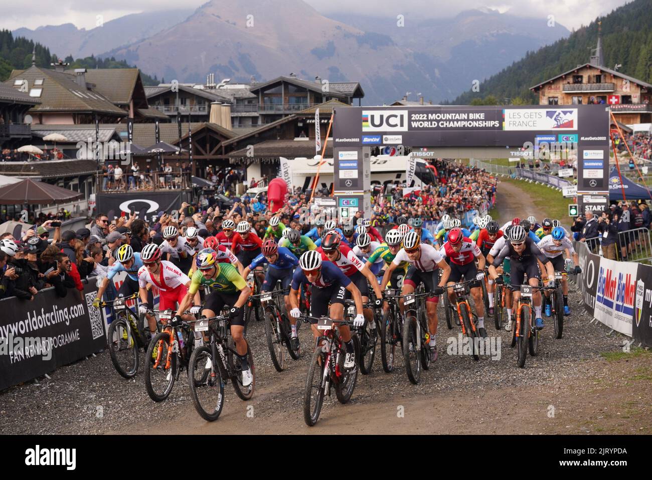 Les Gets, France. 26th Aug, 2022. August 26, 2022, Les Gets, France