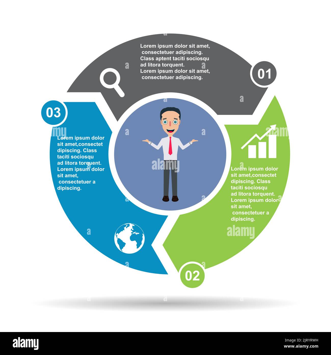 Chart infographic business template icon shadow pie circle diagram Chart infographic business template icon shadow pie circle diagram