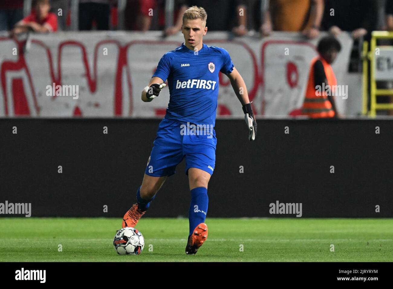 ANTWERP Royal Antwerp FC goalkeeper Jean Butez during the UEFA