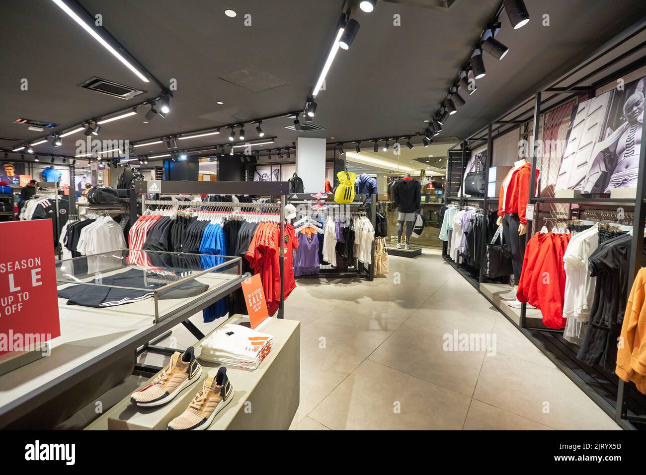 Adidas clothes shop store hi-res stock photography and images - Page 6 -  Alamy