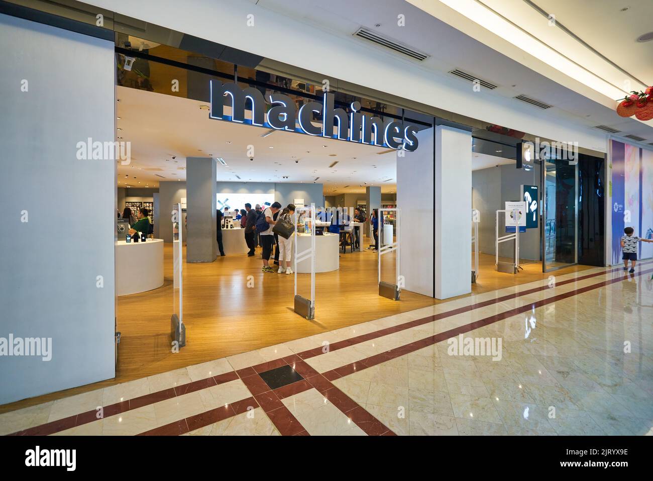 KUALA LUMPUR, MALAYSIA CIRCA JANUARY, 2020 Machines Suria KLCC