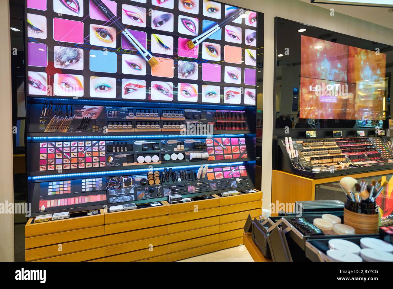 KUALA LUMPUR, MALAYSIA CIRCA JANUARY, 2020 Shu Uemura personal care