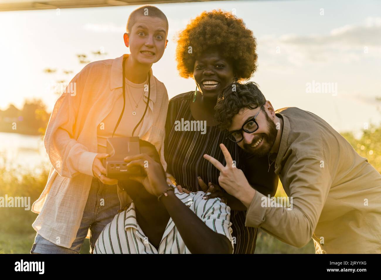 memorable trip with friends. High quality photo Stock Photo - Alamy