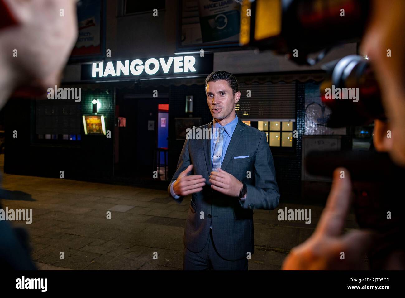 Duisburg, Germany. 26th Aug, 2022. Duisburg police chief Alexander ...