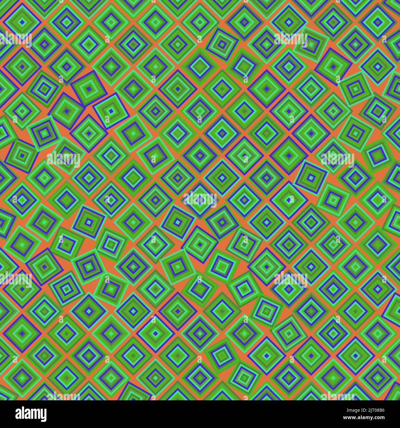 Colorised Rhombuses tiles tessellation pattern illustration Stock ...