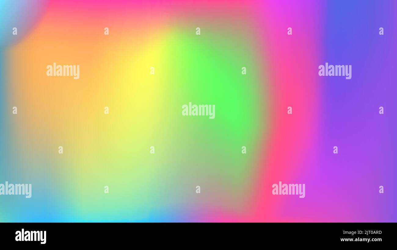 Holographic abstract background cover design template. Color foil wave ...