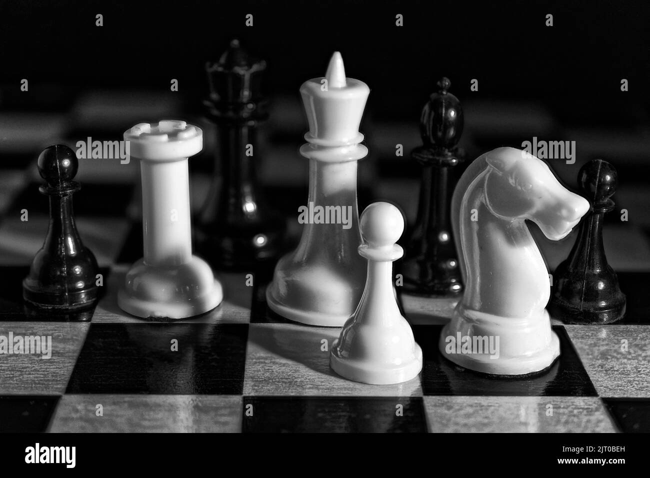 Photo chess pieces, Stock Photo