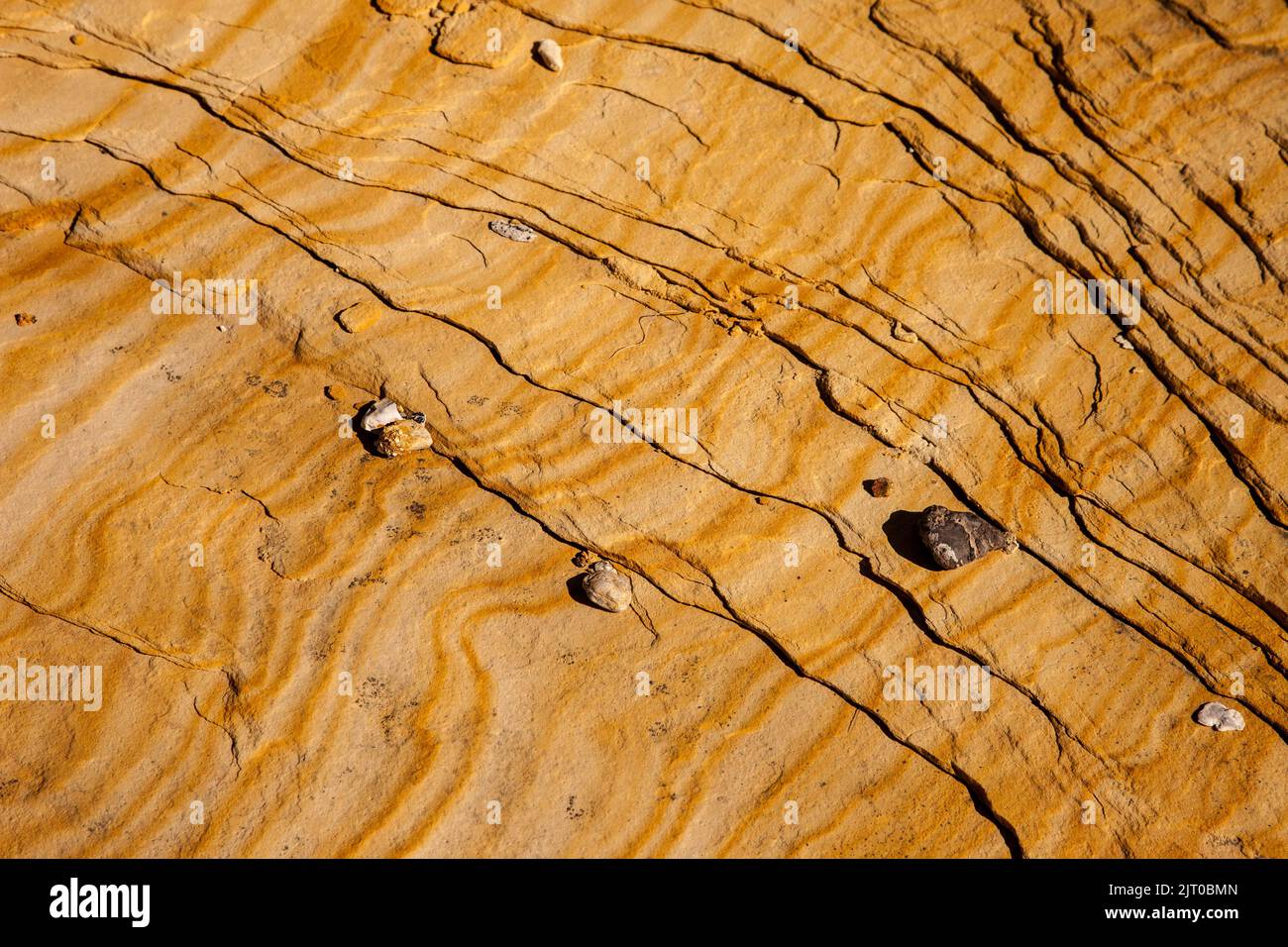 How Are Rim Rocks Made Sandstone patterns in the Upper White Rocks, Paria Rimrocks, Grand ...